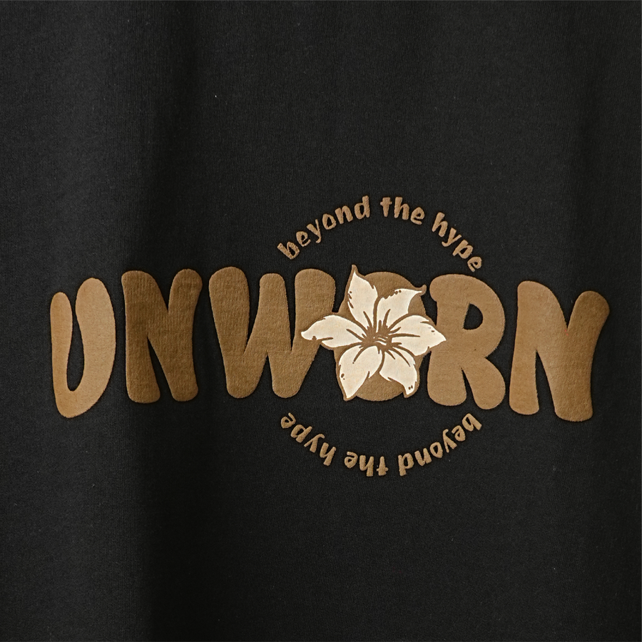 The Floral Vibe (B)  Oversized T-Shirt