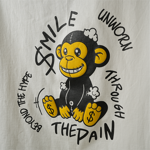 The Monkey Statement (W)  Oversized T-Shirt